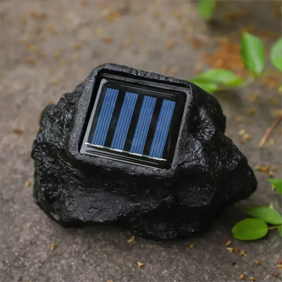 Outdoor Solar Rock Lights - Waterproof Spotlight Lamps