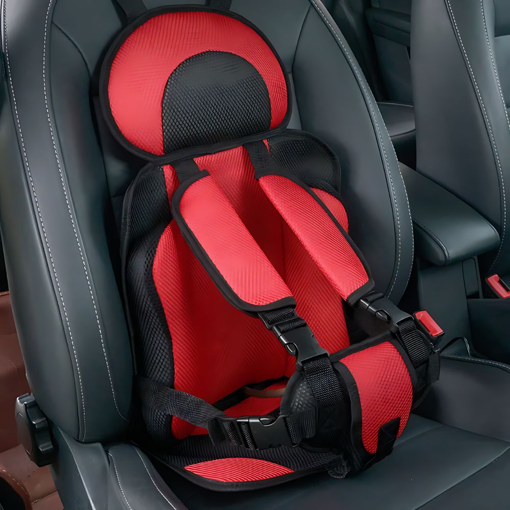 Child Car Seat for Safety and Comfort – Red