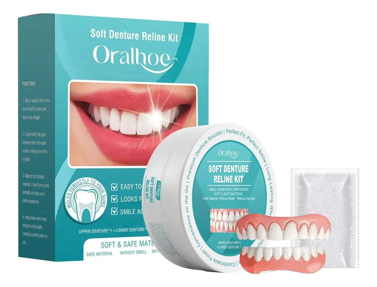 ComfortFit Denture System for All-Day Confidence and Comfort