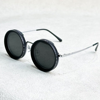 Polarized Sunglasses for Men and Women – Retro Style with Adjustable Light Filter