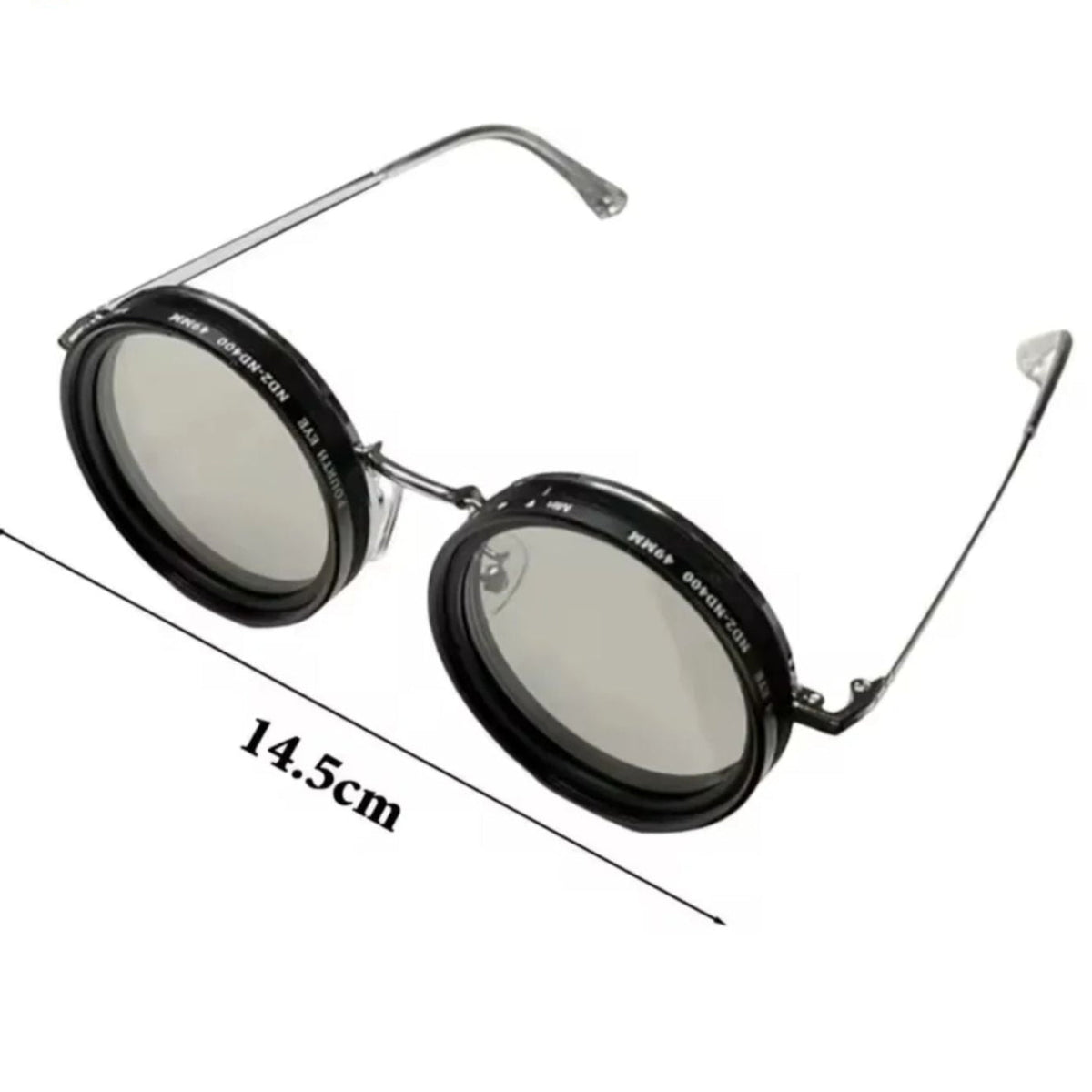 Polarized Sunglasses for Men and Women – Retro Style with Adjustable Light Filter
