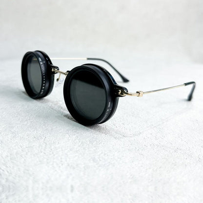 Polarized Sunglasses for Men and Women – Retro Style with Adjustable Light Filter