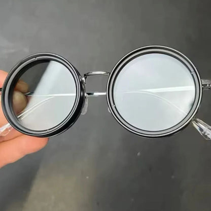 Polarized Sunglasses for Men and Women – Retro Style with Adjustable Light Filter