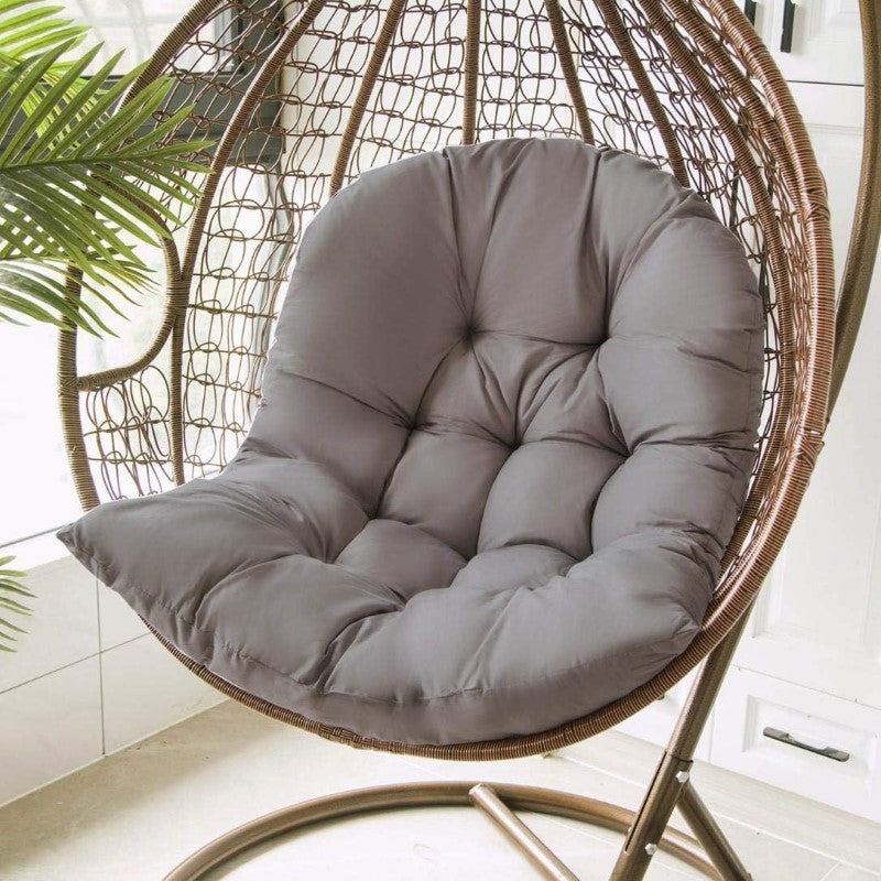 Comfort Cushion for Swing and Garden Chairs – Dark Grey – 80x120 cm – Indoor & Outdoor Use