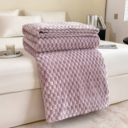Super Soft and Warm Blanket for Couch and Bed – Violet
