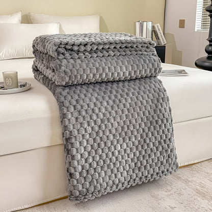 Super Soft and Warm Blanket for Couch and Bed – Gray