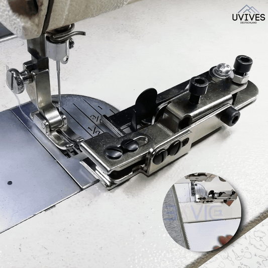 Zipper Foot for Stitch Line Positioning