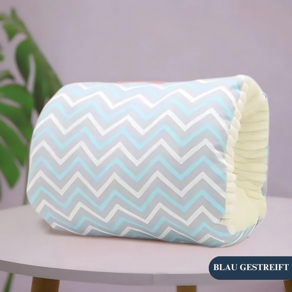 Ultimate Comfort Nursing Support Pillow – Blue striped