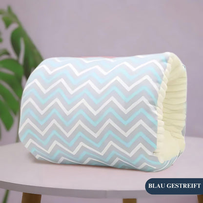 Ultimate Comfort Nursing Support Pillow – Blue striped