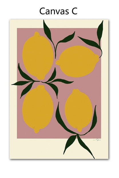 Canvas Art Print Poster – C