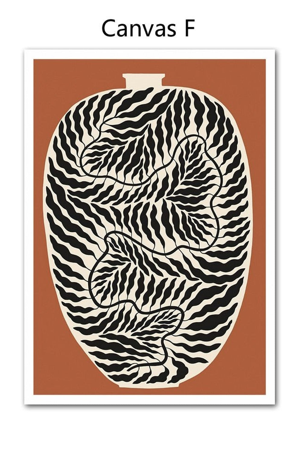Canvas Art Print Poster – F