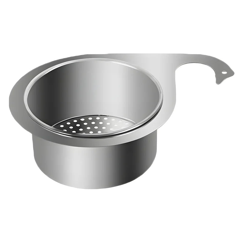 Triangular Stainless Steel Kitchen Sink Strainer Basket