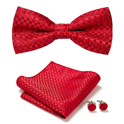Three-Piece Set Featuring Stylish Bowties