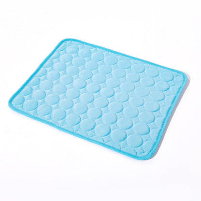 ZuriChill Luxury Pet Cooling Mat | Comfort for Your Furry Friend in Warm Weather – Blue