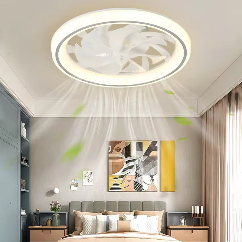 LED Light Ceiling Fan for Smart Bedrooms