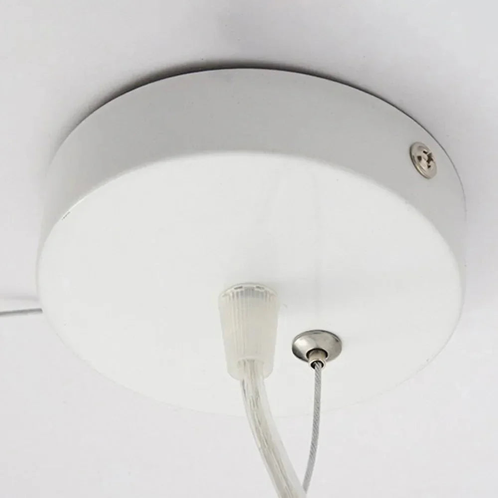 LED Cloud-Shaped Pendant Light – White