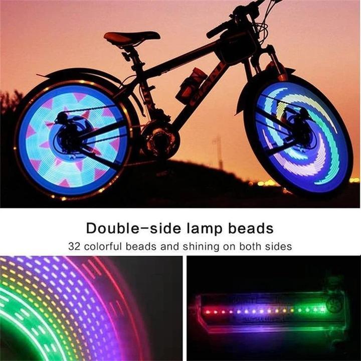 3D Bicycle Wheel Spoke LED Light Set