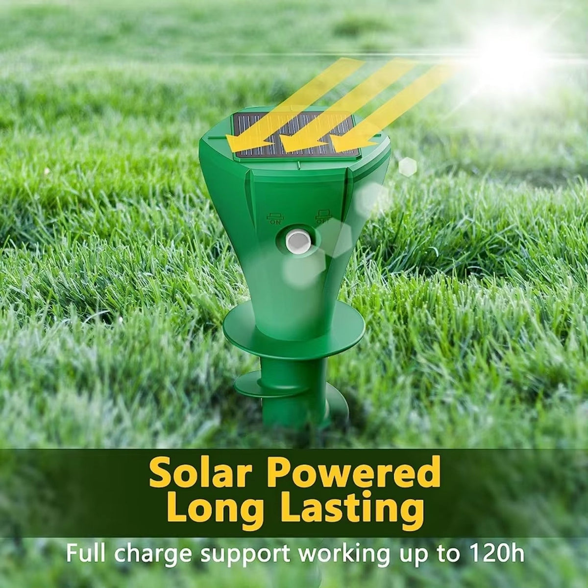 Solar Snake Repellent Device for Gardens in the UK