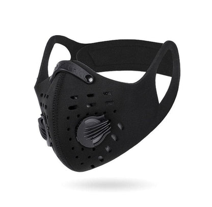Lightweight Anti-Pollution Face Mask - Reusable Protective Design – Black