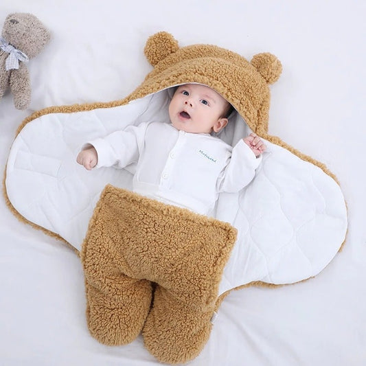 Soft Baby and Child Blanket for Winter Comfort – Brown