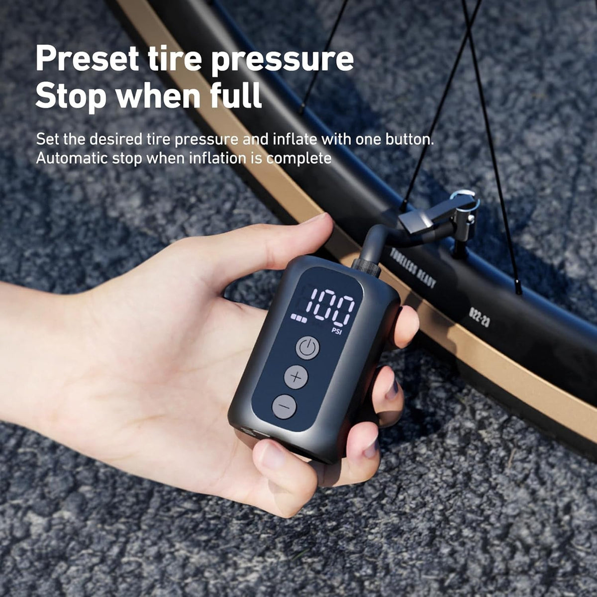 Electric Bicycle Air Pump