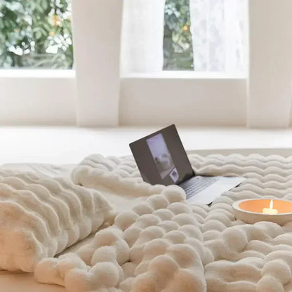 Cozy Fleece Blanket | Reversible Design