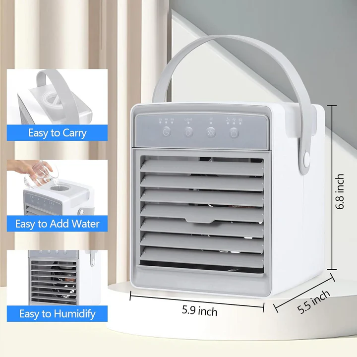 Compact High-Capacity Portable Air Conditioner Unit