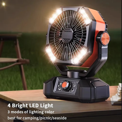 Compact Outdoor Cooling Fan for Camping Use