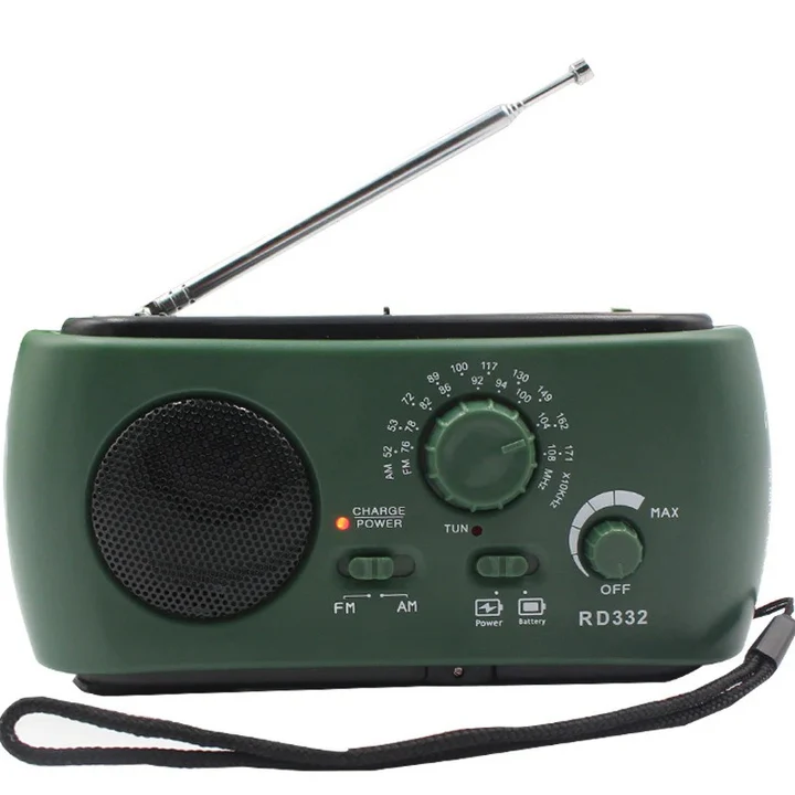 Emergency Portable Radio for Outdoor and Travel Use