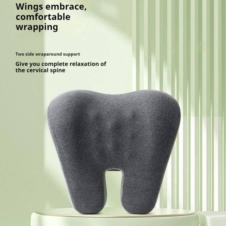 Ergonomic Neck and Head Support Cushion for Office Chairs