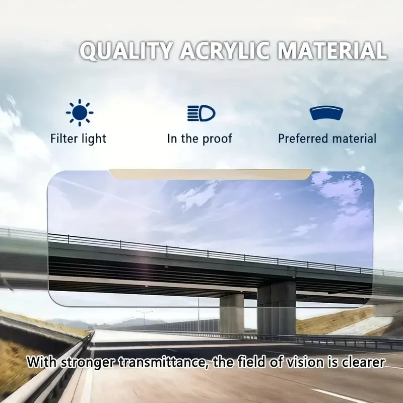 Car Sun Visor Extension - Anti-Glare Shield