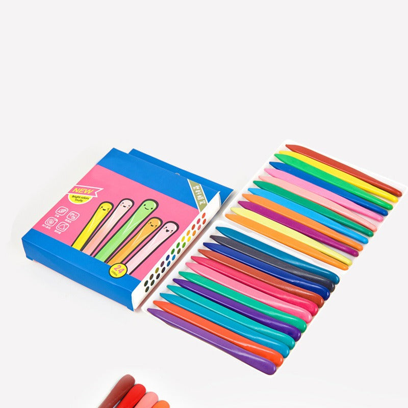 Vibrant Washable Crayons Set for Creative Kids