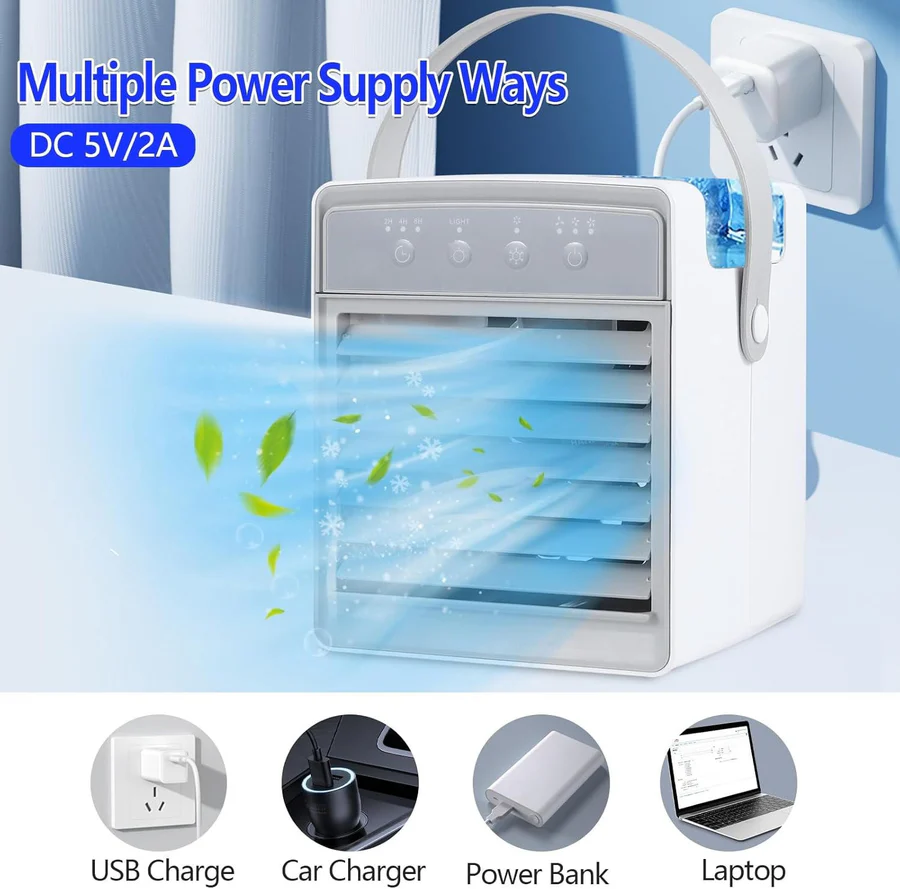 Compact High-Capacity Portable Air Conditioner Unit