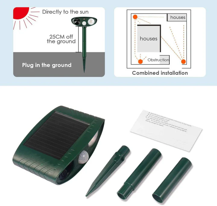 Ultrasonic Rabbit Deterrent Device