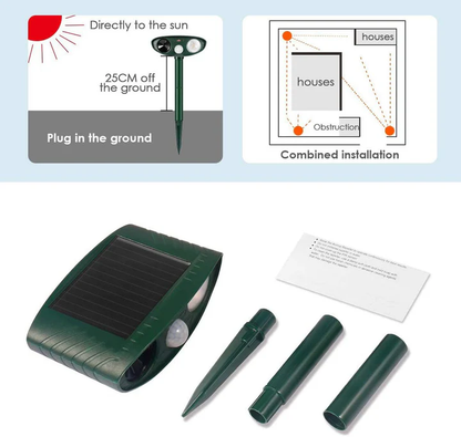 Ultrasonic Rabbit Deterrent Device