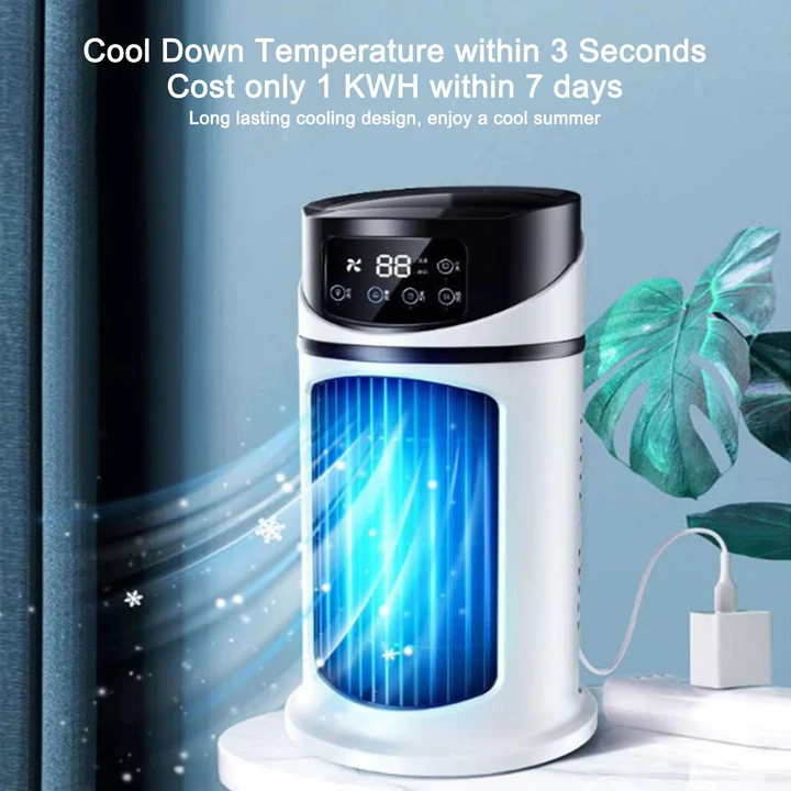 Compact Air Conditioner for Rooms – Portable Cooling Unit