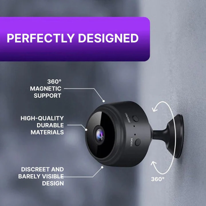 Compact Wireless Surveillance Camera