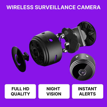 Compact Wireless Surveillance Camera