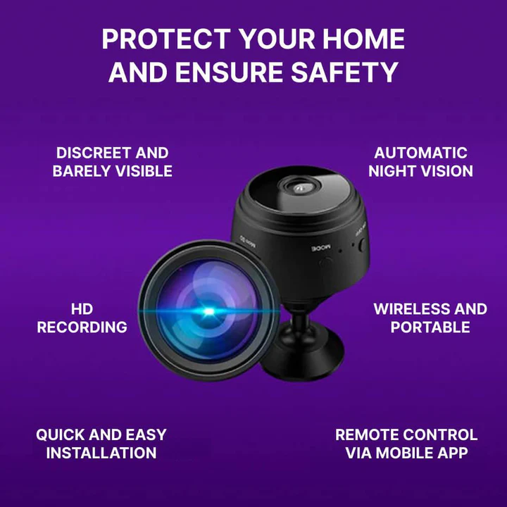 Compact Wireless Surveillance Camera