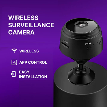 Compact Wireless Surveillance Camera