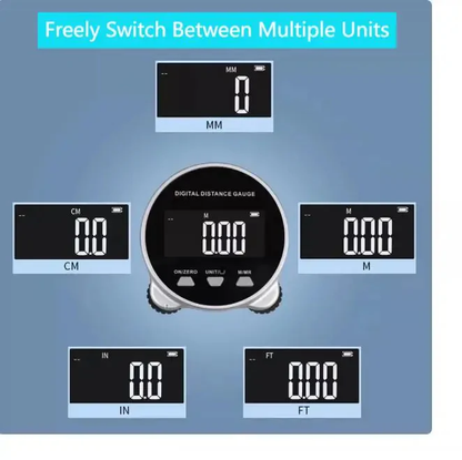 Digital Tape Measure with LCD Screen – Smart Measuring Tool