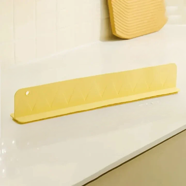Silicone Splash Guard for Kitchen Sink – Yellow