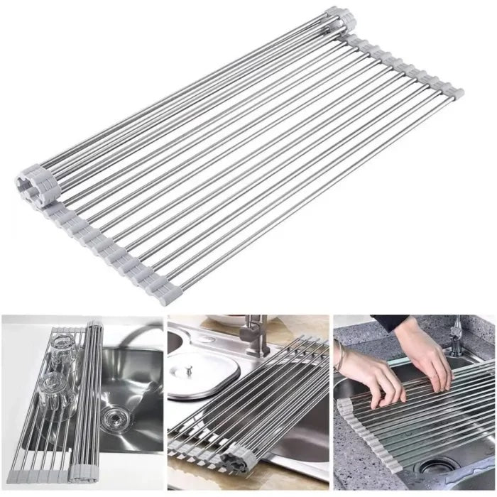 Versatile Kitchen Drying Rack for Effortless Clean-Up