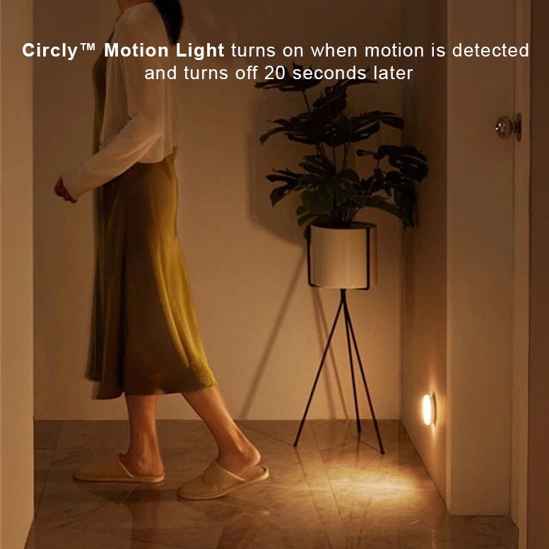 Wireless Rechargeable Lamp with Motion Sensor – Automatic LED Lighting for Hallway, Closet & Bedroom