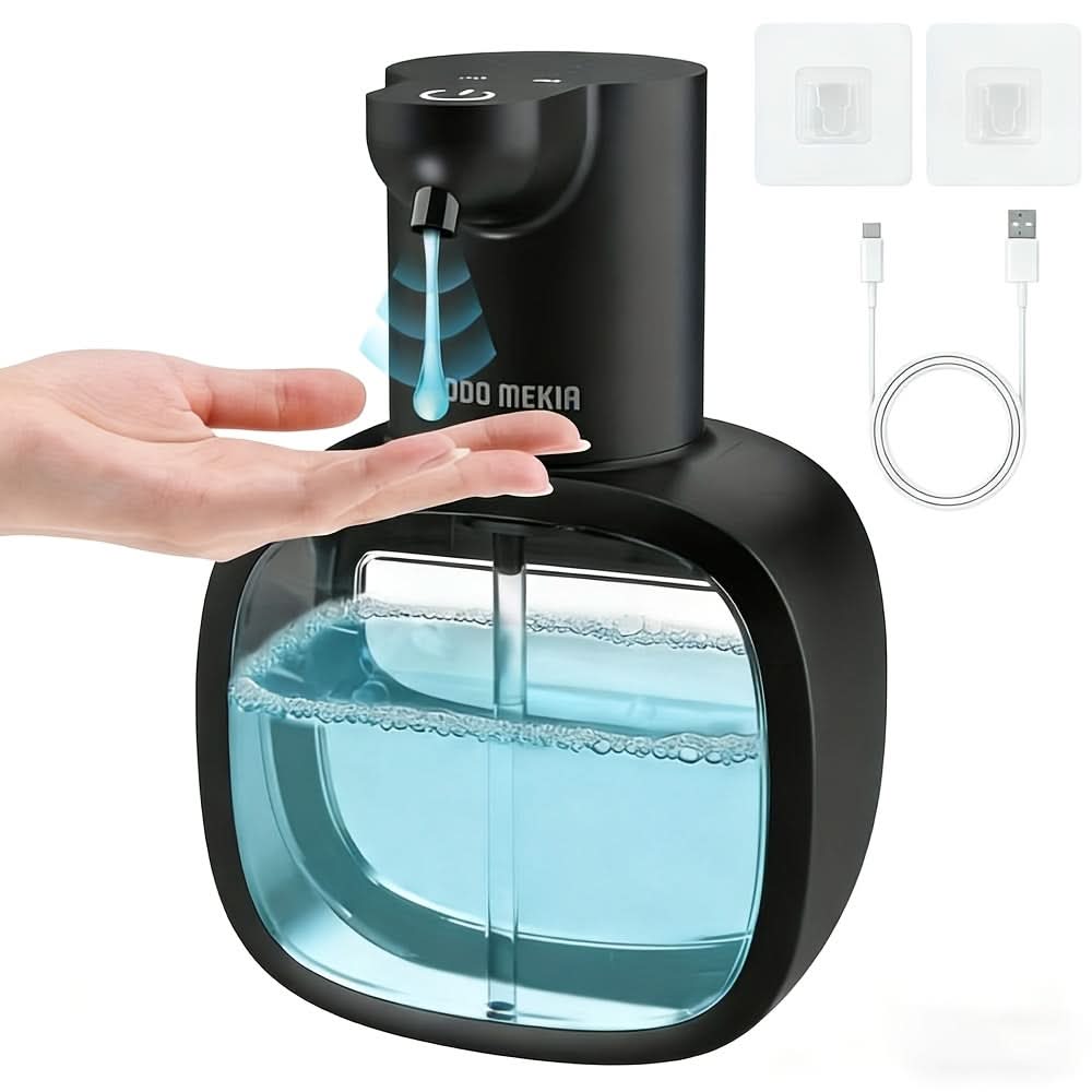 Automatic Soap Dispenser with Foaming Feature – Black Liquid Dispenser
