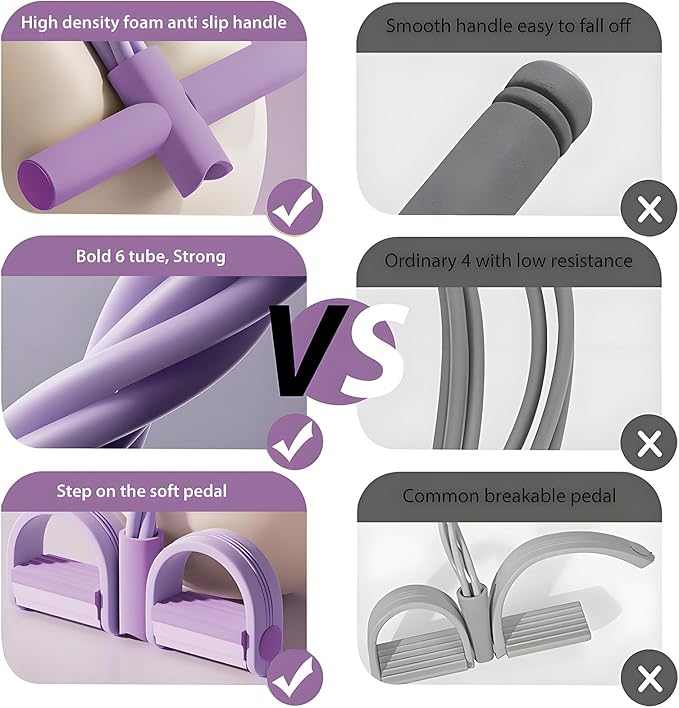 Comprehensive Elastic Band Set for Total Body Fitness