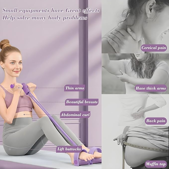 Comprehensive Elastic Band Set for Total Body Fitness
