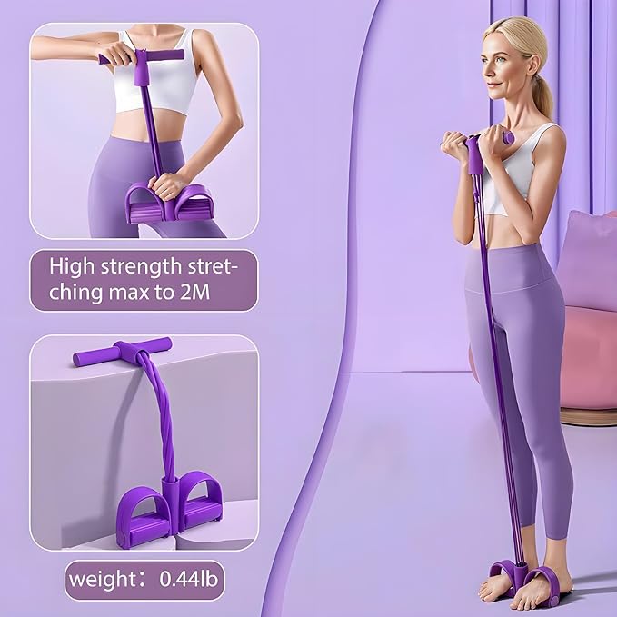 Comprehensive Elastic Band Set for Total Body Fitness