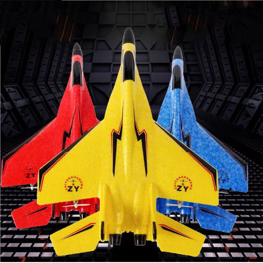 Remote Control Airplane for Kids with Gyroscope Feature – Yellow