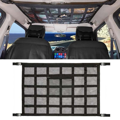 Elevate Your Car's Storage with a Smart Overhead Cargo Net